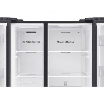 SAMSUNG RS62T5F01B4/ME 660L SIDE BY SIDE WITH FAMILY HUB FRIDGE | REFRIGERATOR
